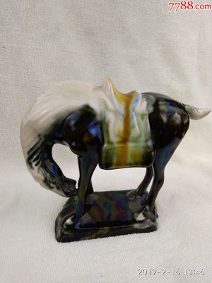 創(chuàng)匯期三彩馬底款“洛陽唐三彩工藝美術(shù)品”的藝術(shù)價(jià)值與歷史意義